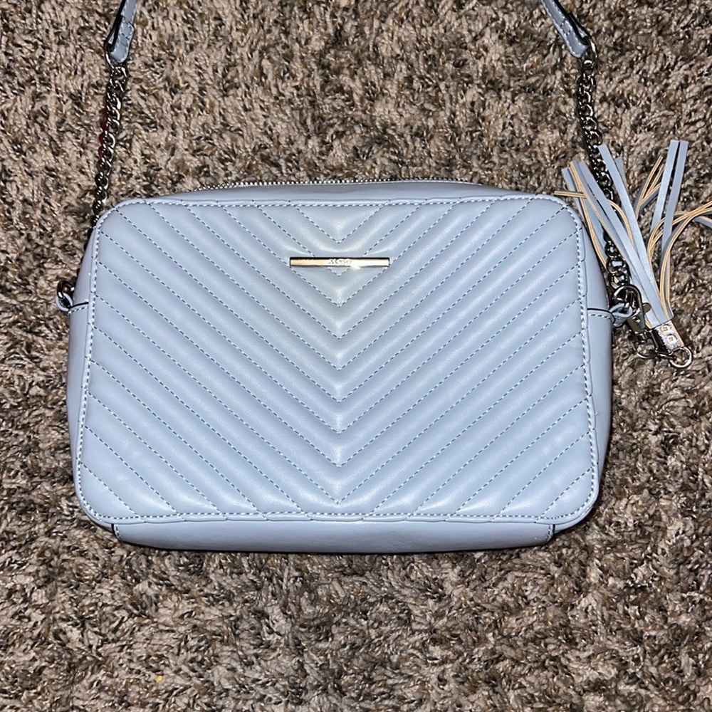 Blue aldo cross body